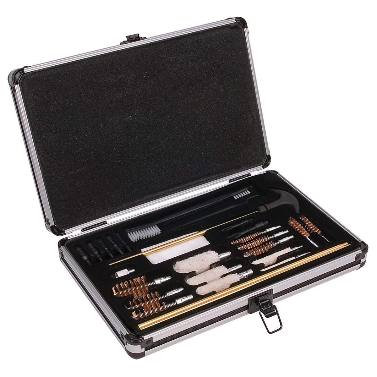 Outers 28 Pc Aluminum Universal Firearm Cleaning Case