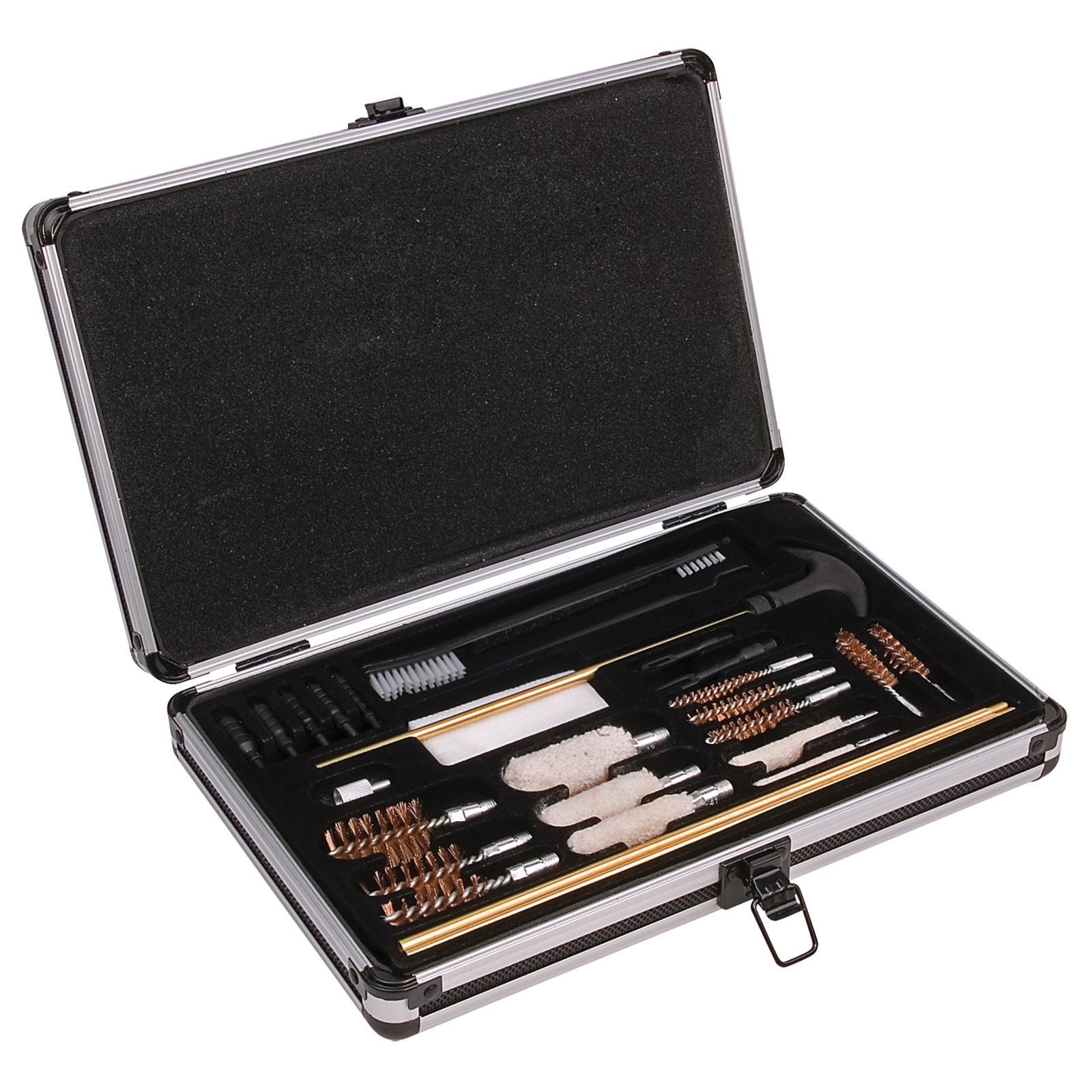 Outers 28 Pc Aluminum Universal Firearm Cleaning Case