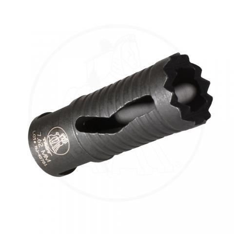 Troy Medieval Muzzle Flash Suppressor 7.62mm 5/8"-24 Black