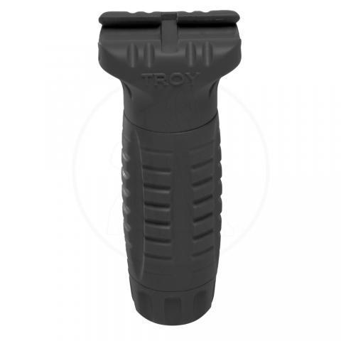 Troy CQB Polymer Vertical Grip with Storage Compartment Black