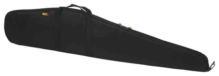 US Peacekeeper Black 44" Scoped Rifle Case Brushed Tricot Liner Double Zipper