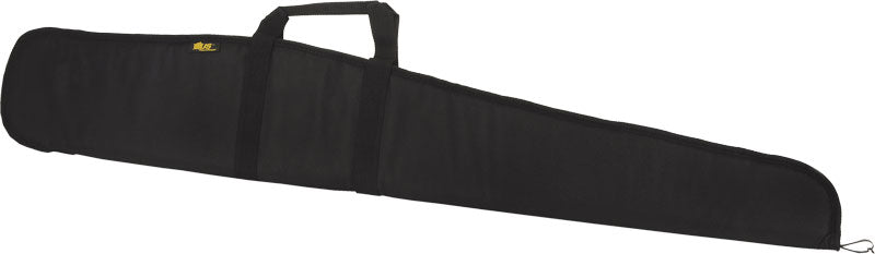 US Peacekeeper Black 52" Shotgun Case Brushed Tricot Liner Double Zipper