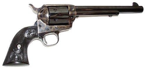 Colt Mfg P1670 Single Action Army Peacemaker 357 Mag 6 Shot 7.50" Blued Barrel & Cylinder, Color Case Hardened Frame, Black Polymer Grip