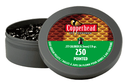 Crosman .177 Pointed Lead Air Gun Pellets 250 Per Pack Case of 12