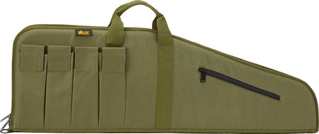 US Peacekeeper 45" MSR Soft Case 600 Denier OD Green 4 Mag Pouches