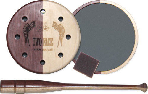 Pittman Game Calls Two Face Slate Pot Friction Turkey Call