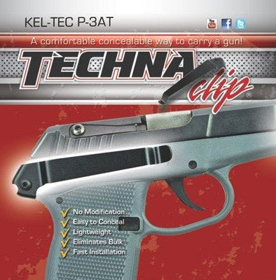 Techna Clip Right-Hand Retention Clip Kel-Tec P3AT Pistol