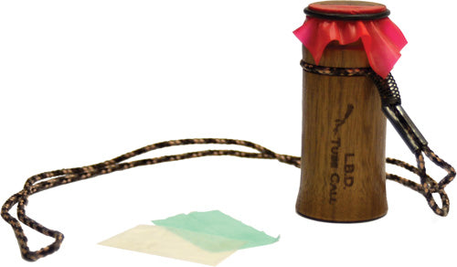 Pittman Game Calls LBD Black Walnut Tube Call 3 Reed Turkey