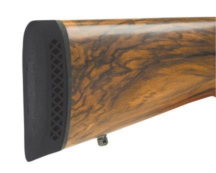 Pachmayr Deluxe Medium Recoil Pad 5.40"L x 1.95"W - Black/Black Line