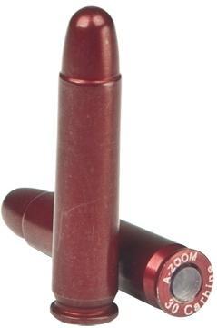 A-Zoom Metal Snap Caps .30 Carbine Training Rounds Aluminum 2 Count