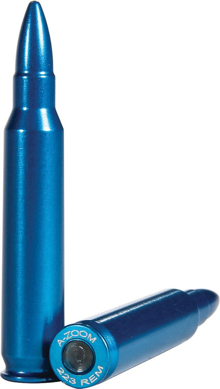 A-Zoom Precision Aluminum Snap Caps .223 Rem Blue Pack of 10