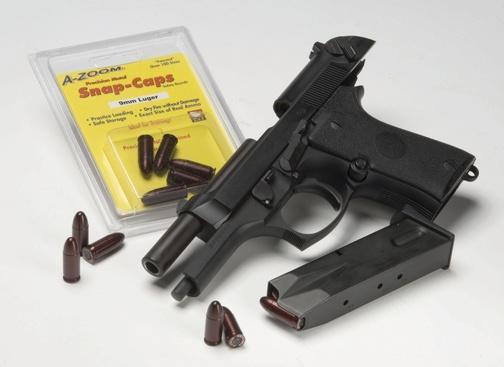 A-Zoom .25 Auto Solid Aluminum Snap Caps 5 ct
