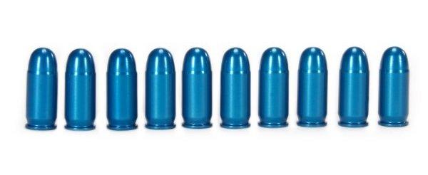 A-Zoom .380 AUTO Aluminum Snap Caps Blue 10-Pack