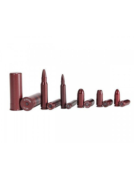 A-Zoom Precision Metal Snap Caps Mil/LE Variety Pack 9mm .40 .45 .223 .308 12GA 2ea