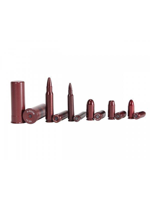 A-Zoom Precision Metal Snap Caps Mil/LE Variety Pack 9mm .40 .45 .223 .308 12GA 2ea