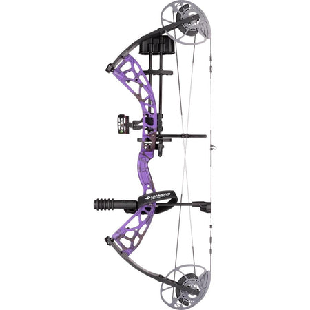 Diamond Archery Edge Max Right Hand Bow Purple Blaze – 16"-31" Draw Length