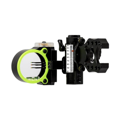 Black Gold Ascent Verdict 3-Pin .019 Archery Bow Sight RH with 54 Sight Tapes