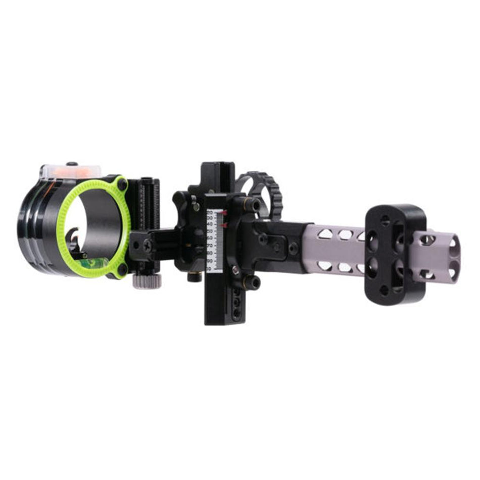 Black Gold Pro Dual Track 2-Pin Vertical Bow Scope 4 Inch Dovetail RH
