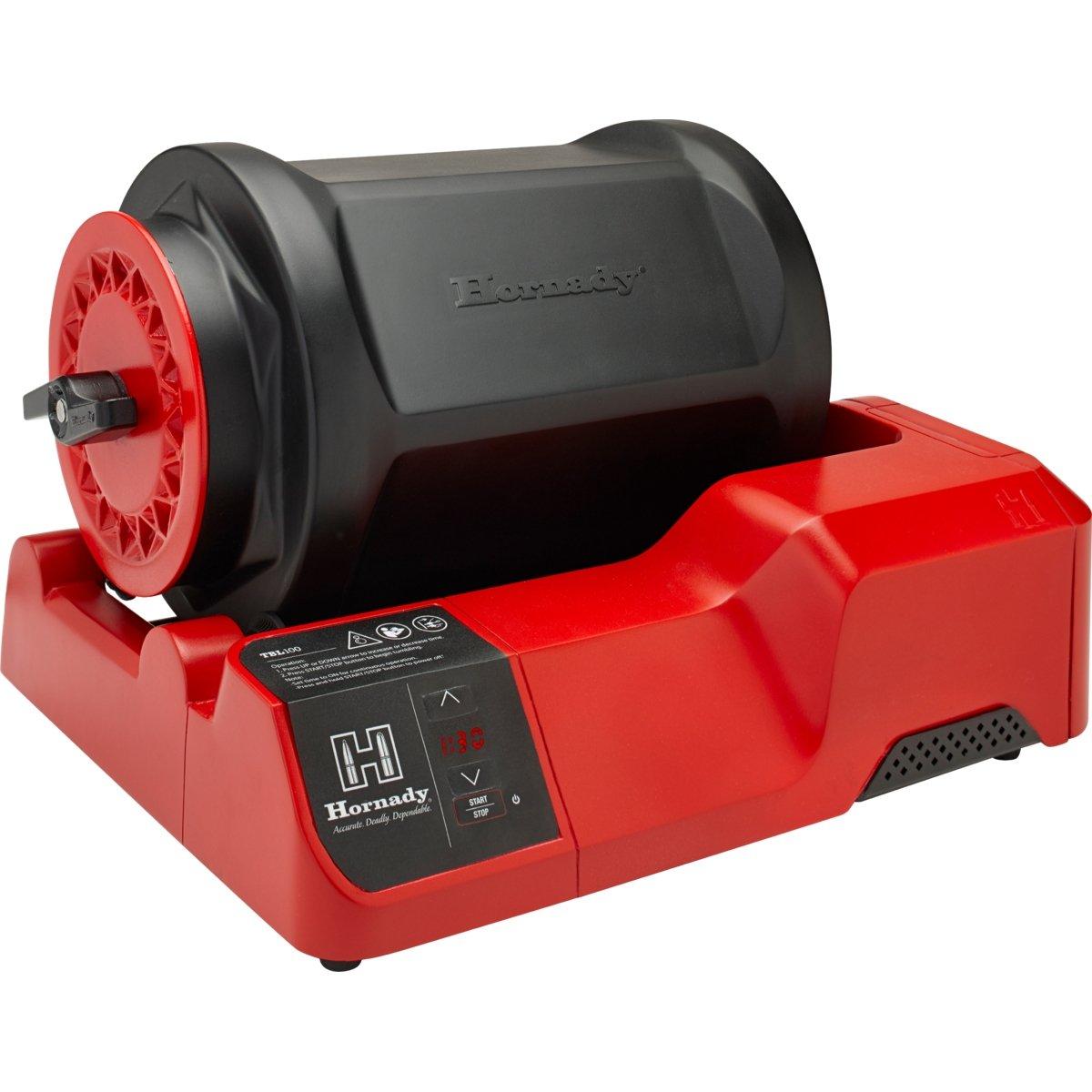 Hornady 110V Rotary Case Tumbler with Steel Pin Media 6-Liter Brass Cleaner