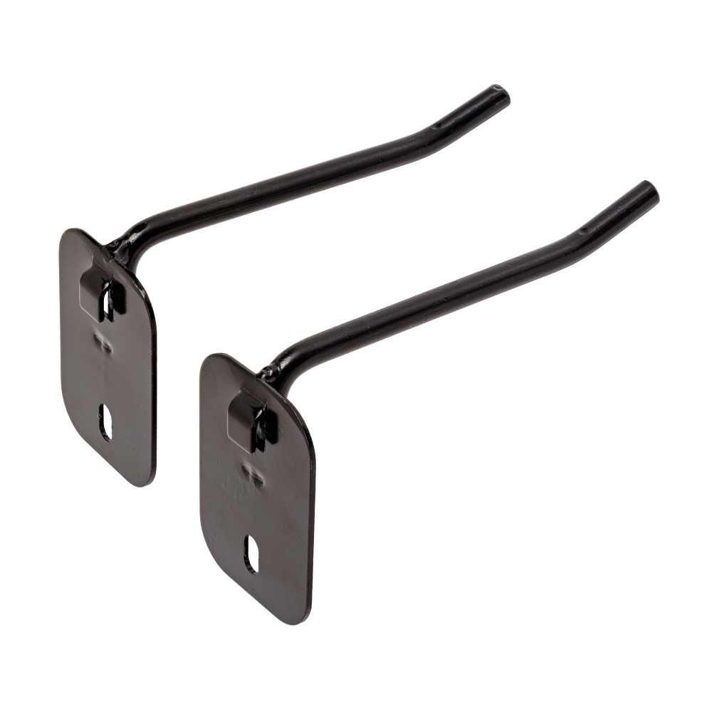 Hornady Square-Lok 4" Peg Hook Black 2/ct - Modular Storage Accessory