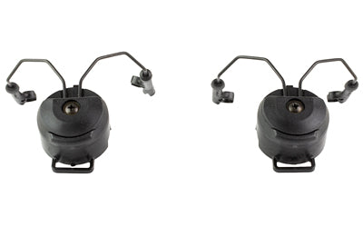 3M Peltor ARC Adapter, Black, Fits FAST Helmet Rail, Left and Right Guide Arms for Headset Mounting