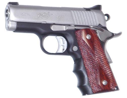Pearce Rubber Finger Groove Insert for Compact 1911 Side Panel Grips