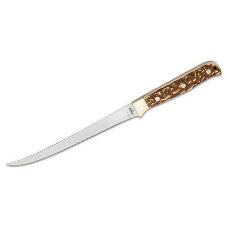 Schrade Uncle Henry 167UH Next Generation Stagalon Fillet Fixed Blade Knife 7.5"