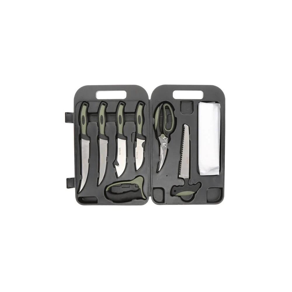 Old Timer Field Dressing Kit 7 Pieces with Cutting Board Case