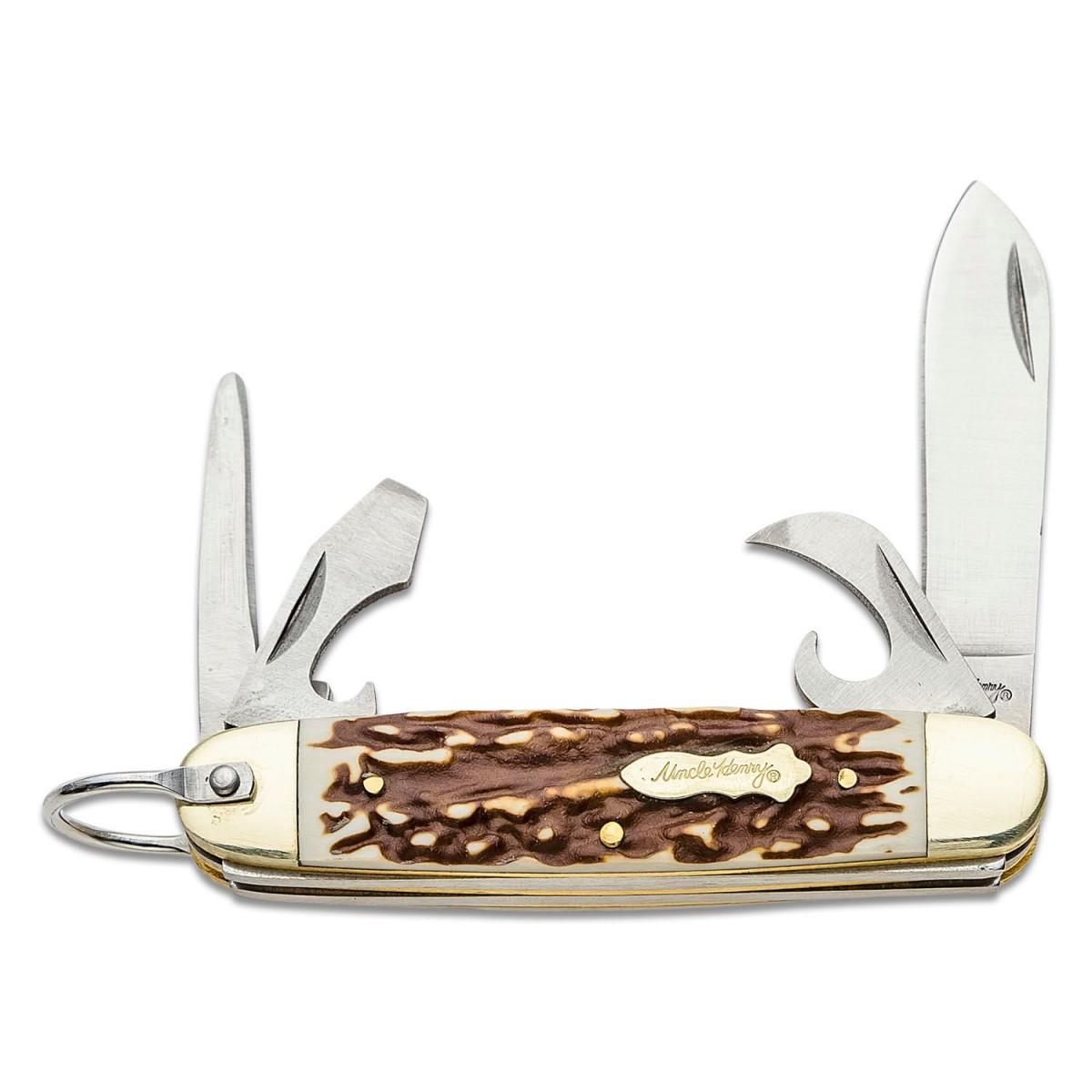 Uncle Henry Scout 23UH Folding Knife with Staglon Handle 2 1/2" Blade