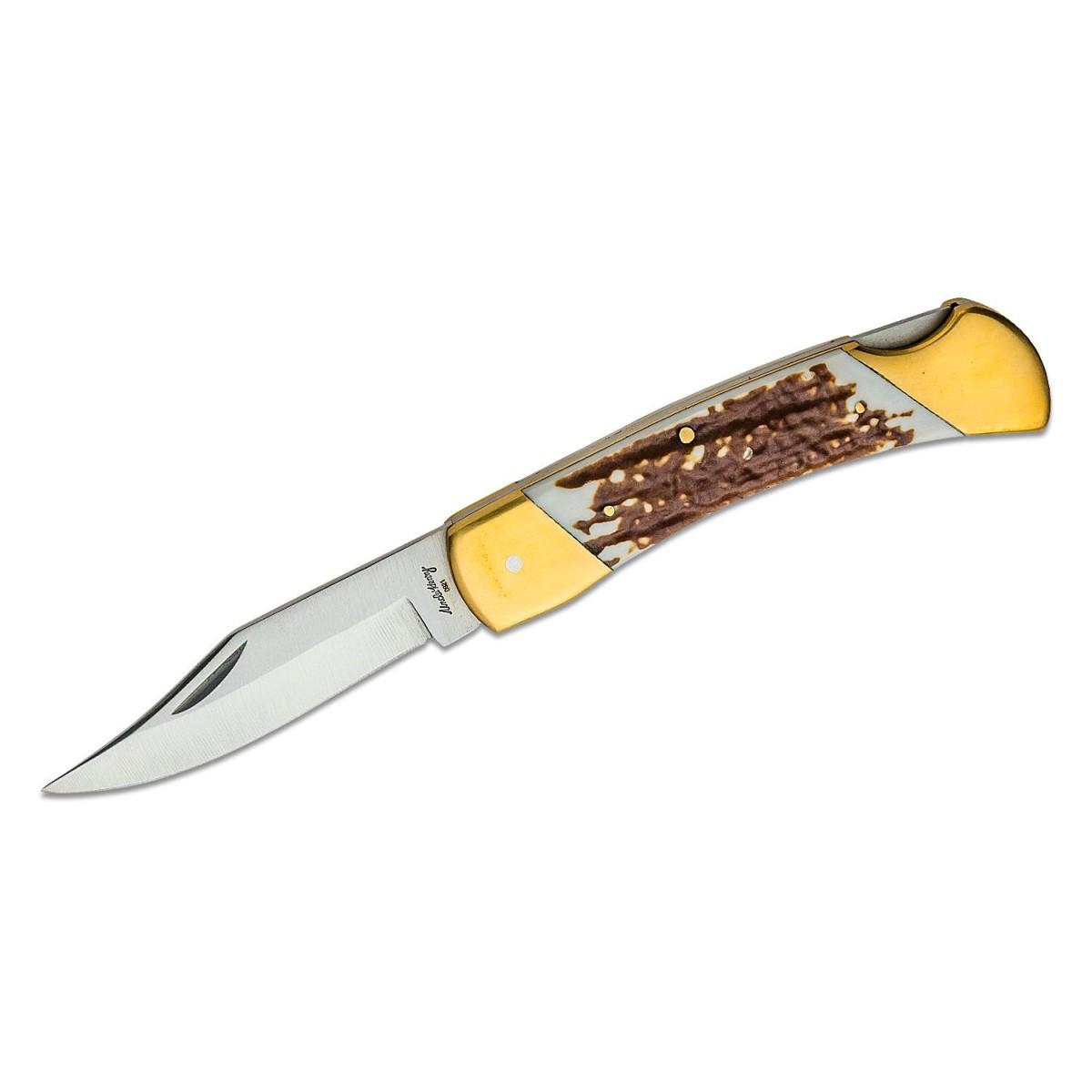 Uncle Henry LB8CP Bear Paw Folding Pocket Knife 3 7/10" Blade