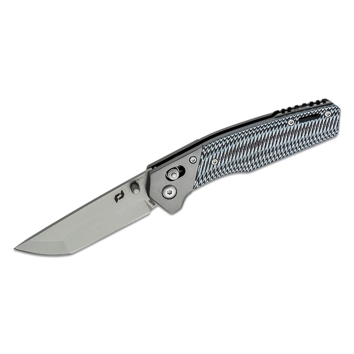 Schrade Truix S35VN Pivot Lock Folding Knife 3.5" Black Grey Handle