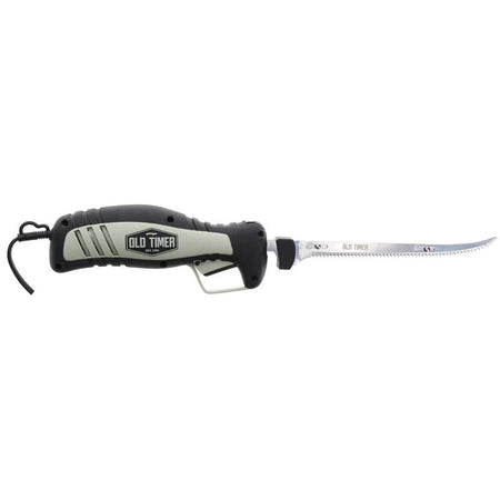 Old Timer 110 Volt Electric Fillet Knife 8 Inch Blade with Case