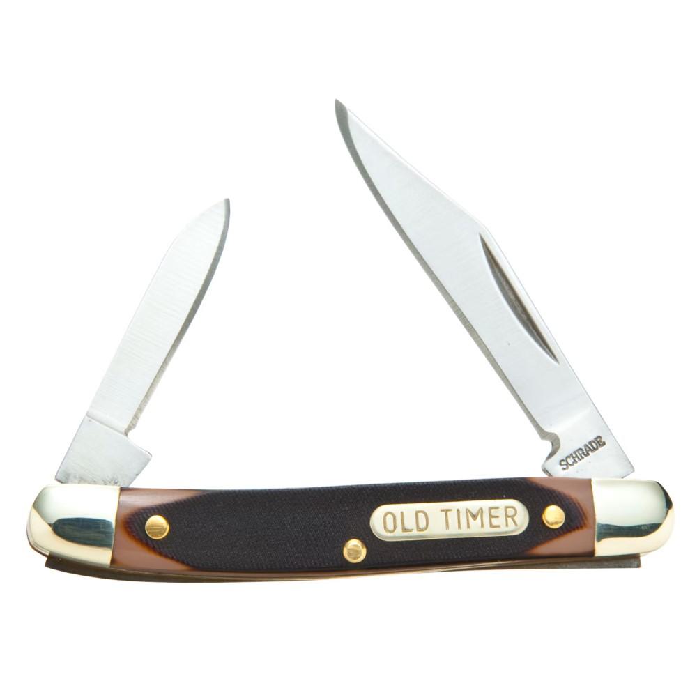 Old Timer Minuteman Traditional Folding Knife 2 3/4" Stainless Steel Blade