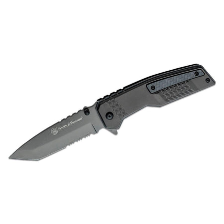 Smith & Wesson Spec Ops Carbon 3-1/2" Black Folding Knife - Spring Assisted