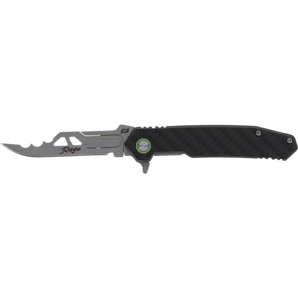 Schrade Enrage Series Phantom Folding Knife 2-1/5" Replaceable Blade Black
