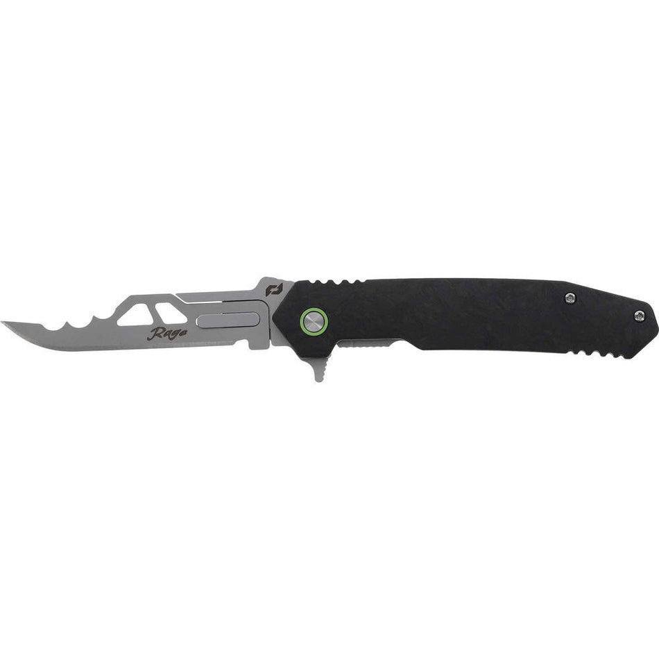 Schrade Stryche Enrage 6 EDC Folding Knife with Replaceable Blade Black 2.2"