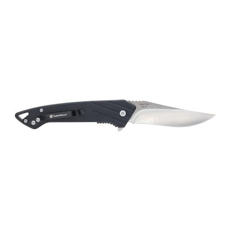 Smith & Wesson Black Ops Folder 3" Recurve Blade Black