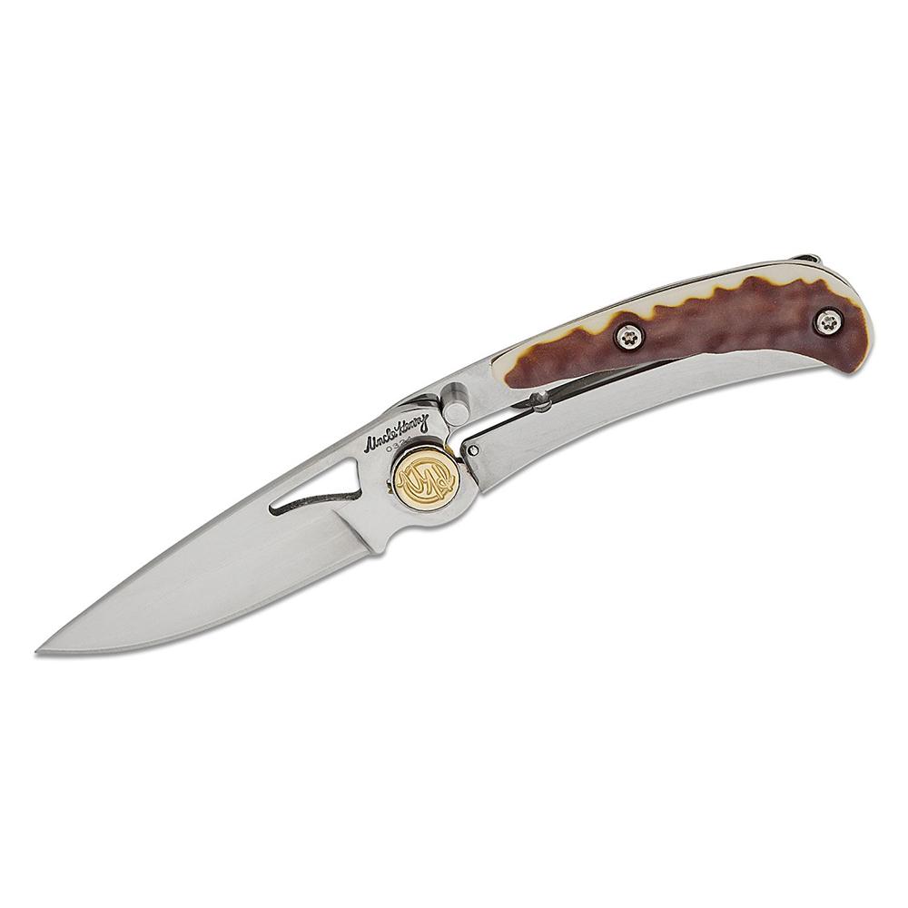 Uncle Henry 3UH Next Gen Folding Knife Drop Point 2-1/5" Blade Staglon Steel