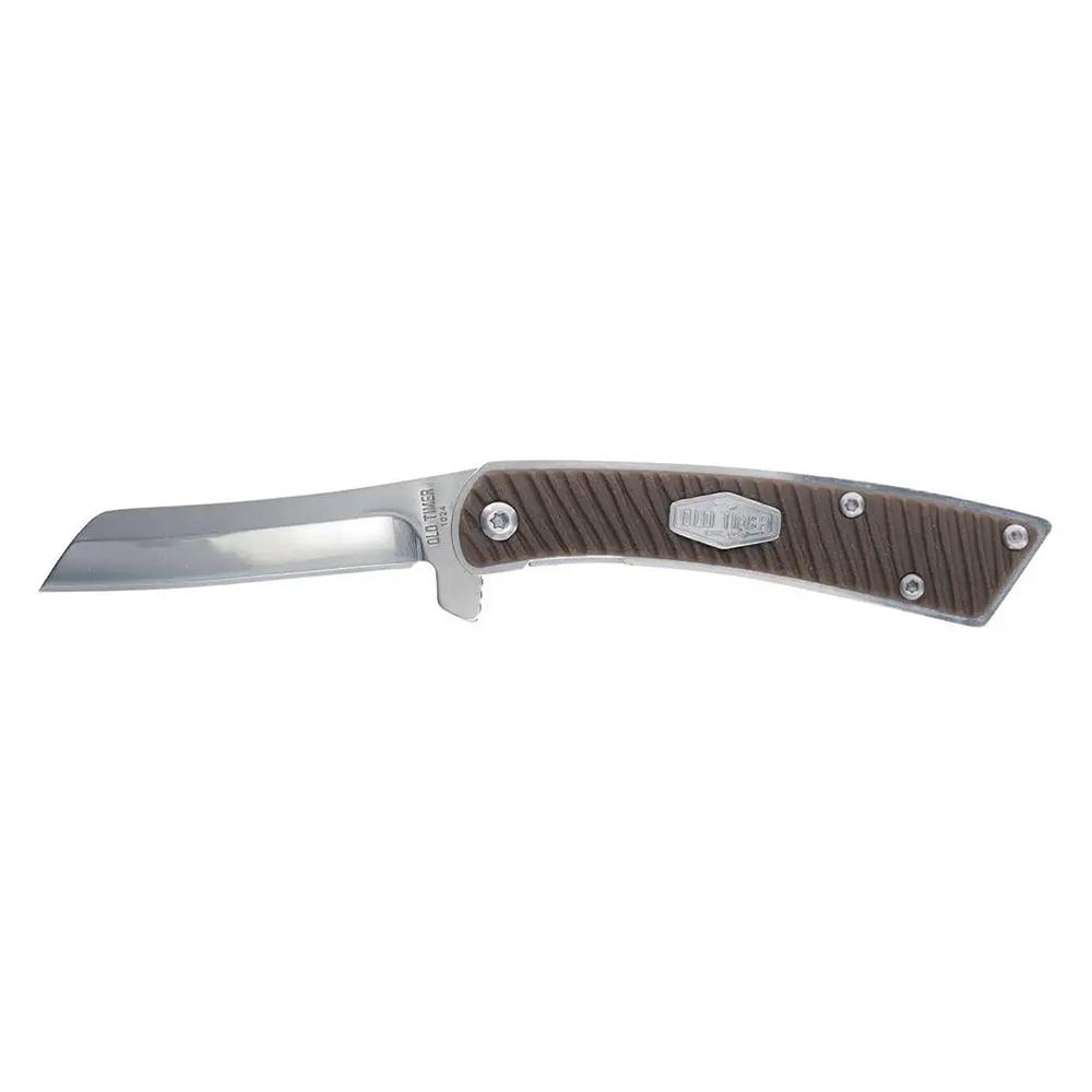 Old Timer 2-3/5" Cleaver Blade Slim Folder Pocket Knife