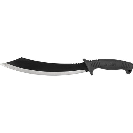 Schrade Mach1 12" Fixed Blade Machete with Nylon Sheath Black