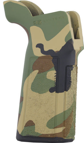 B5 Systems Type 23 Beavertail Pistol Grip Woodland Camo