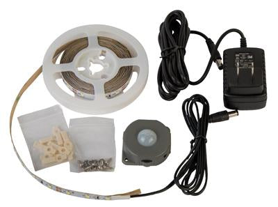Lockdown LED Vault Tape Light Strip Motion Sensor Adjustable Delay