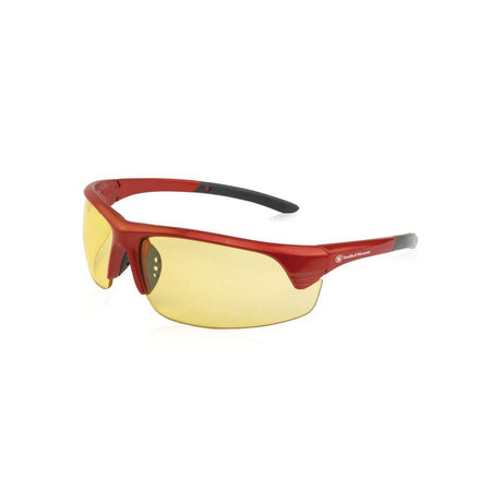 Smith & Wesson Corporal Shooting Safety Glasses Half Frame Red Amber Lens