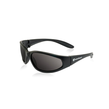 Smith & Wesson Sergeant Black Full Frame Shooting Safety Glasses Smoke Lens