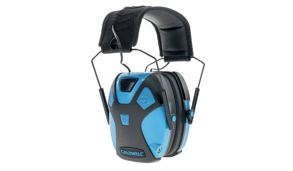 Caldwell Small E-Max Pro Earmuffs 23dB NRR Neon Blue