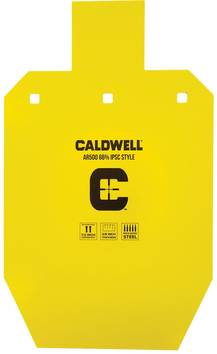Caldwell AR500 Hardened Steel IPSC Target 66% for Competition and Training