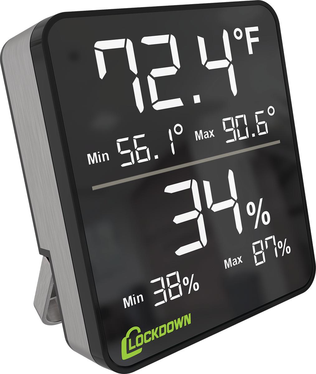 Lockdown Digital Hygrometer Gun Safe Accessory