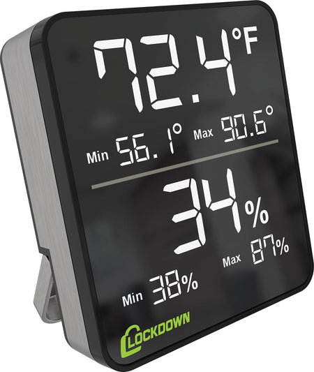 Lockdown Digital Hygrometer Gun Safe Accessory