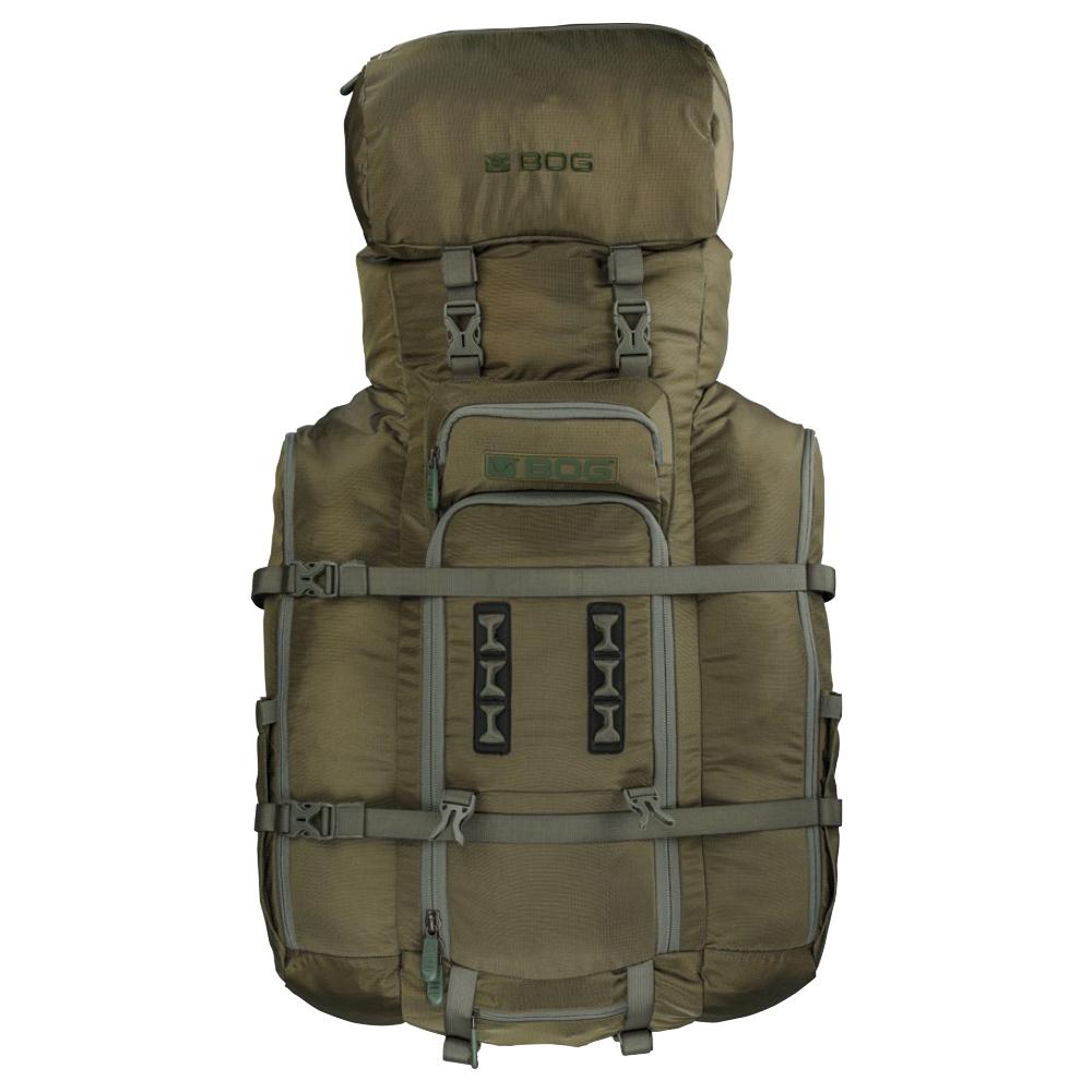 BOG Inception Medium/Large Pack Frame and Helix 6000 Bivy Hunting Bag OD Green