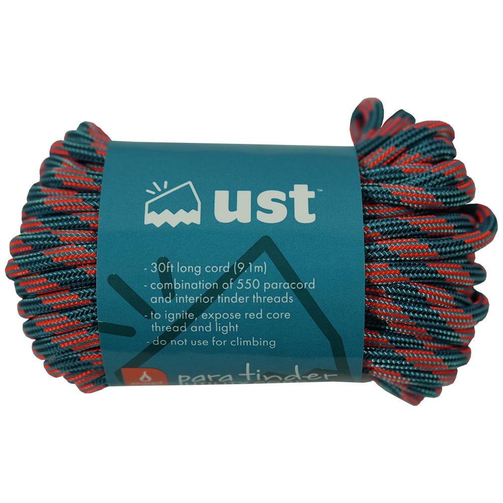 Ultimate Survival Technologies ParaTinder 550 Paracord Orange/Blue 30 ft